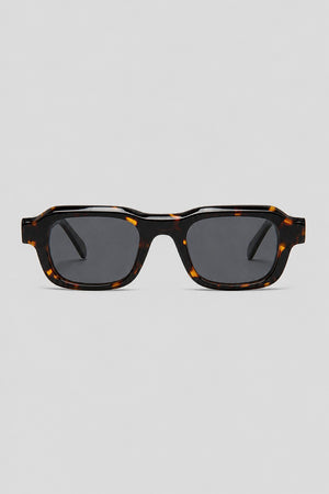 Olivier Marel Annecy '19 in black acetate square frame, three-quarter view