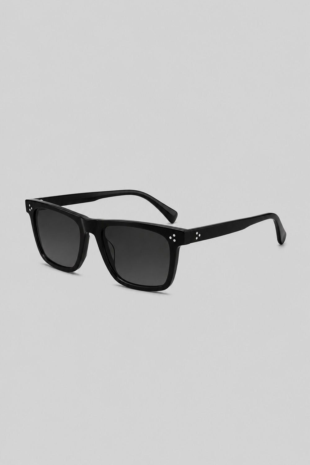Olivier Marel Brienz '49 brown square sunglasses in acetate, front view