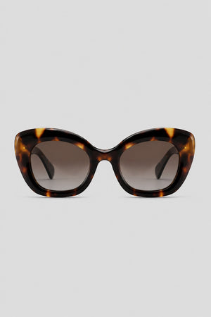 Olivier Marel Capri '90 tortoiseshell cat-eye sunglasses in acetate, front view
