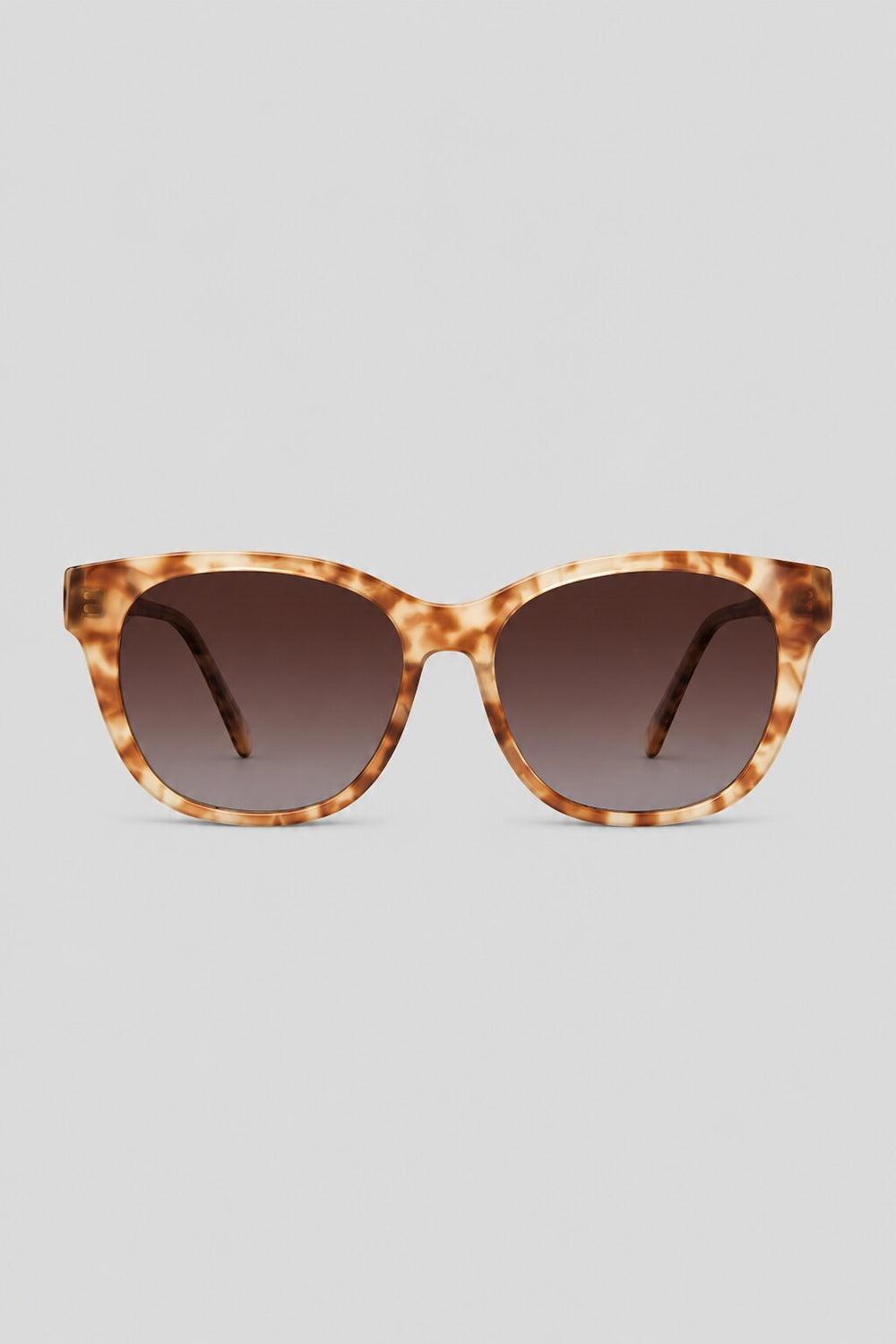 Olivier Marel Courchevel '75 tortoiseshell polarized cat-eye sunglasses, side profile, women's fit