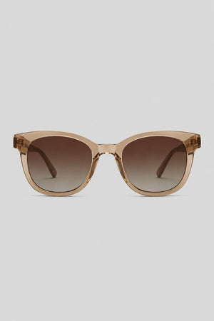 Olivier Marel Davos '58 tea square sunglasses in acetate, front view