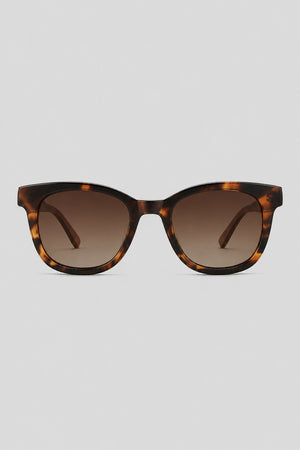 Olivier Marel Davos '58 tortoiseshell square sunglasses in acetate, front view