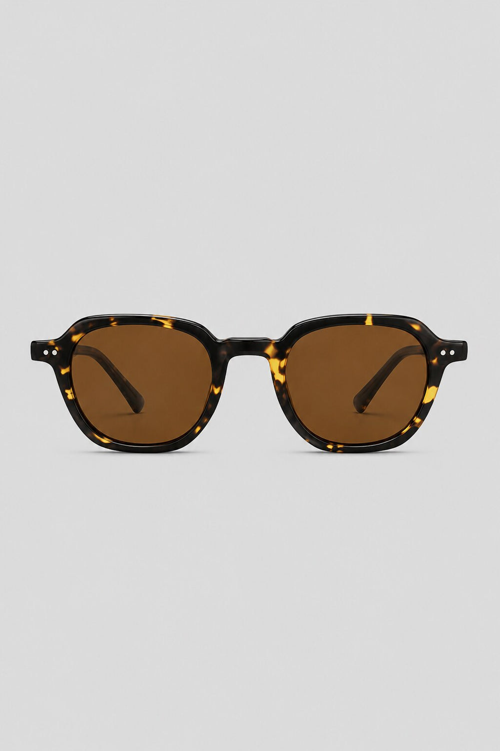 Tortoiseshell round sunglasses by Olivier Marel, unisex - Faro '98