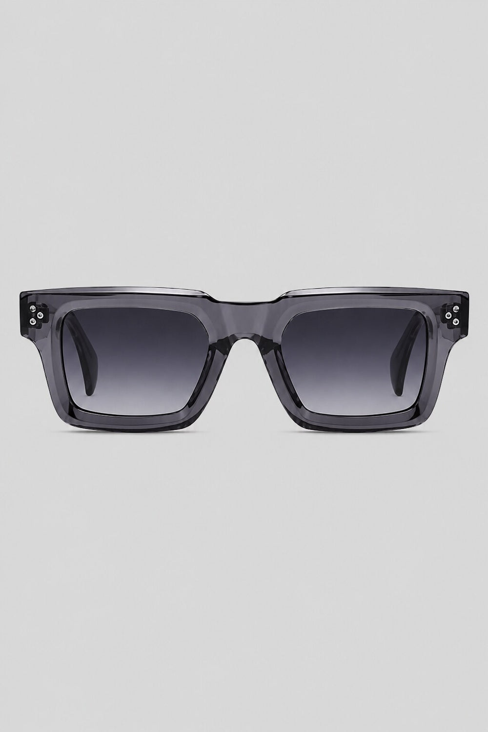 Olivier Marel Lecce '24 brown polarized square sunglasses, side profile, unisex fit