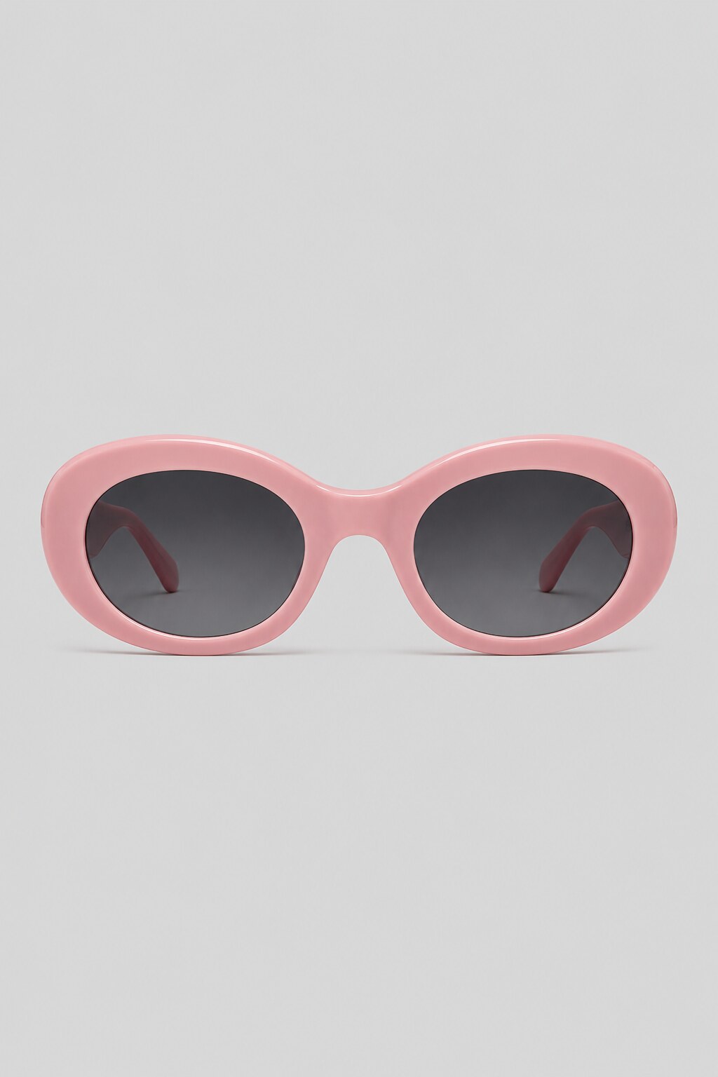 Olivier Marel Malaga '17 pink oval sunglasses in acetate, front view