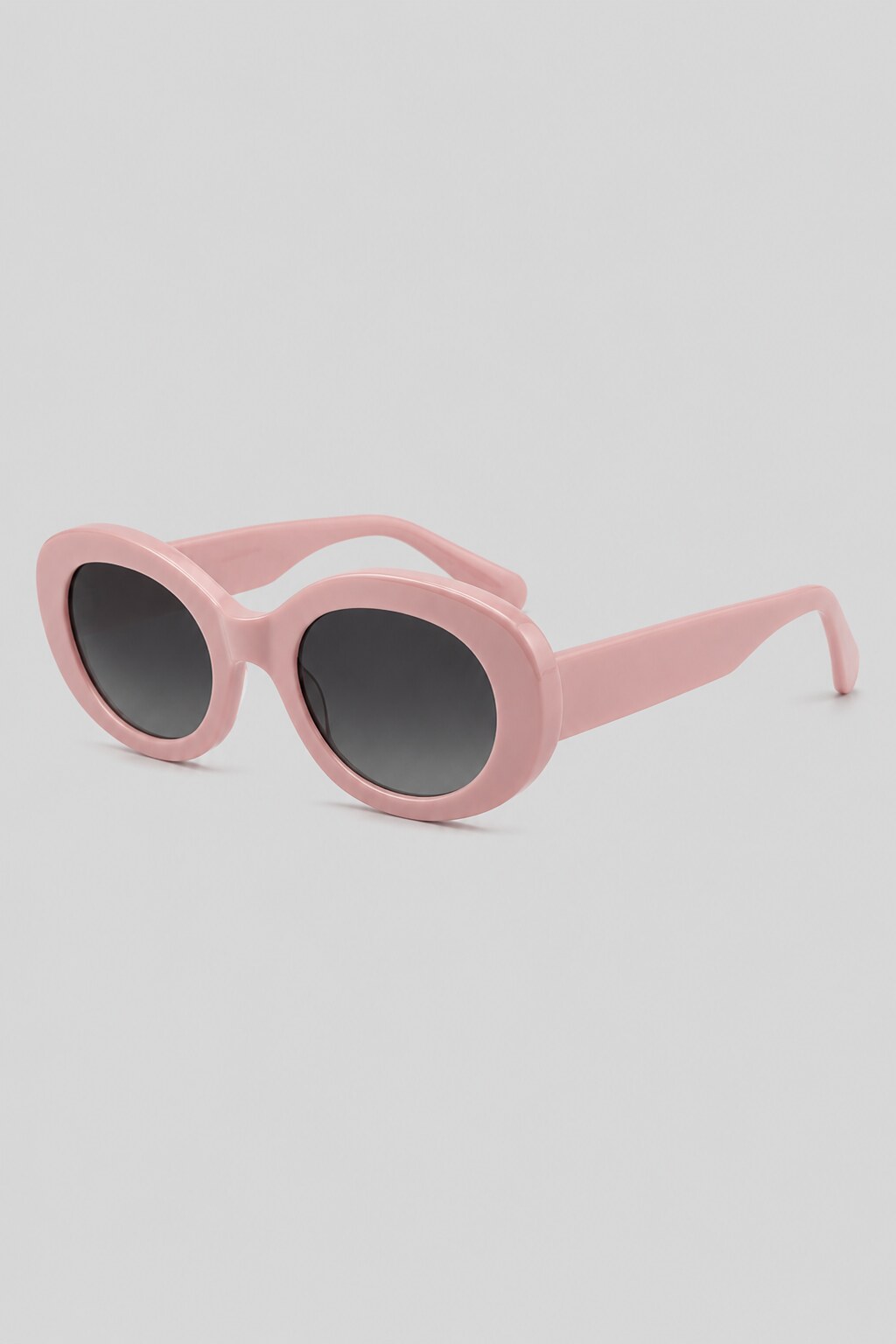 Olivier Marel Malaga '17 pink oval sunglasses, side profile, women's fit