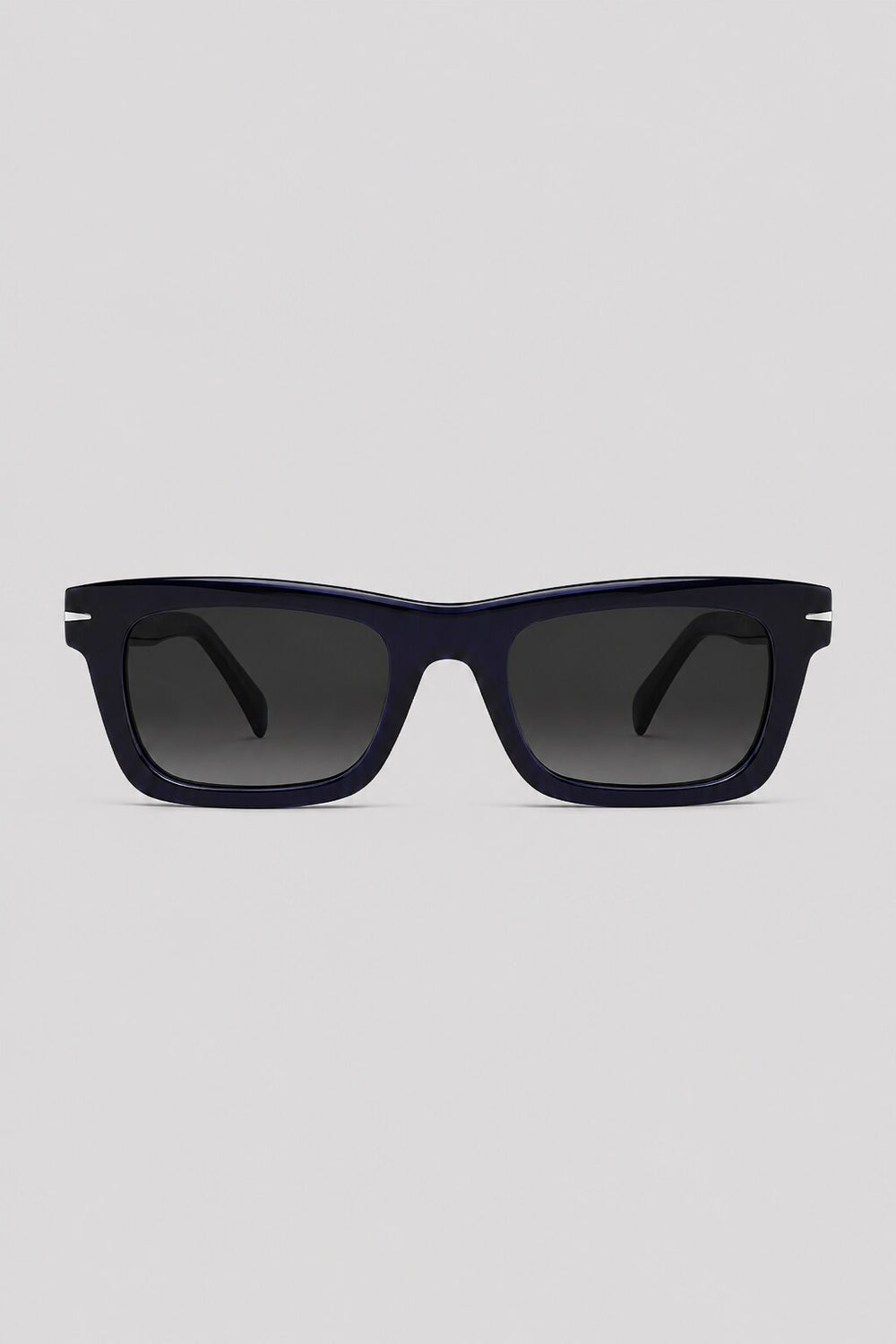 Olivier Marel Marbella '79 blue square sunglasses in acetate, front view