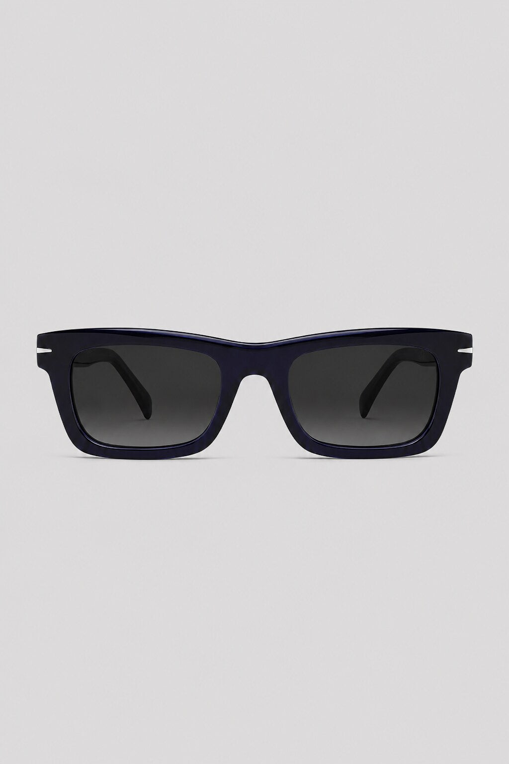 Olivier Marel Marbella '79 blue square sunglasses in acetate, front view