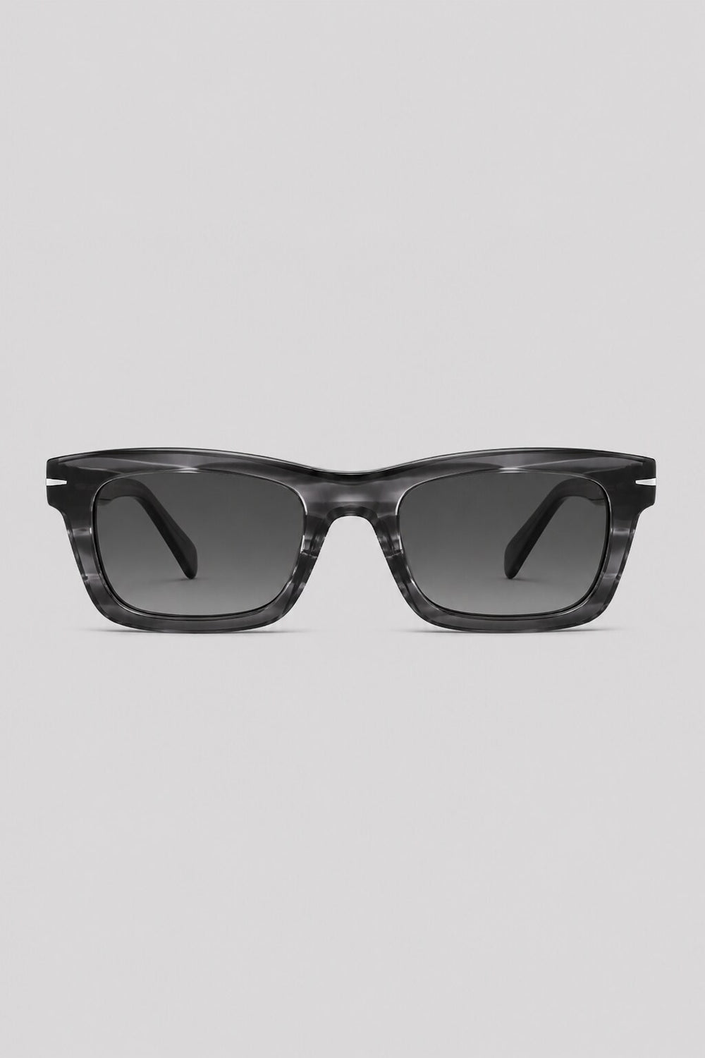 Olivier Marel Marbella '79 gray square sunglasses in acetate, front view