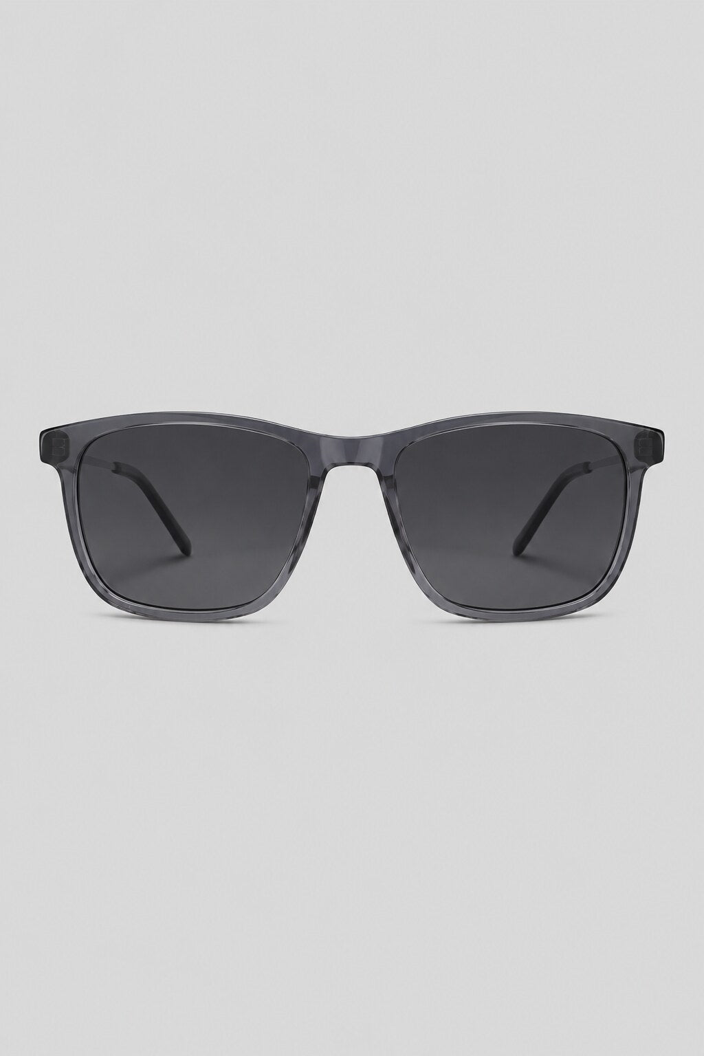 Olivier Marel Murren '50 blue square sunglasses in acetate, front view