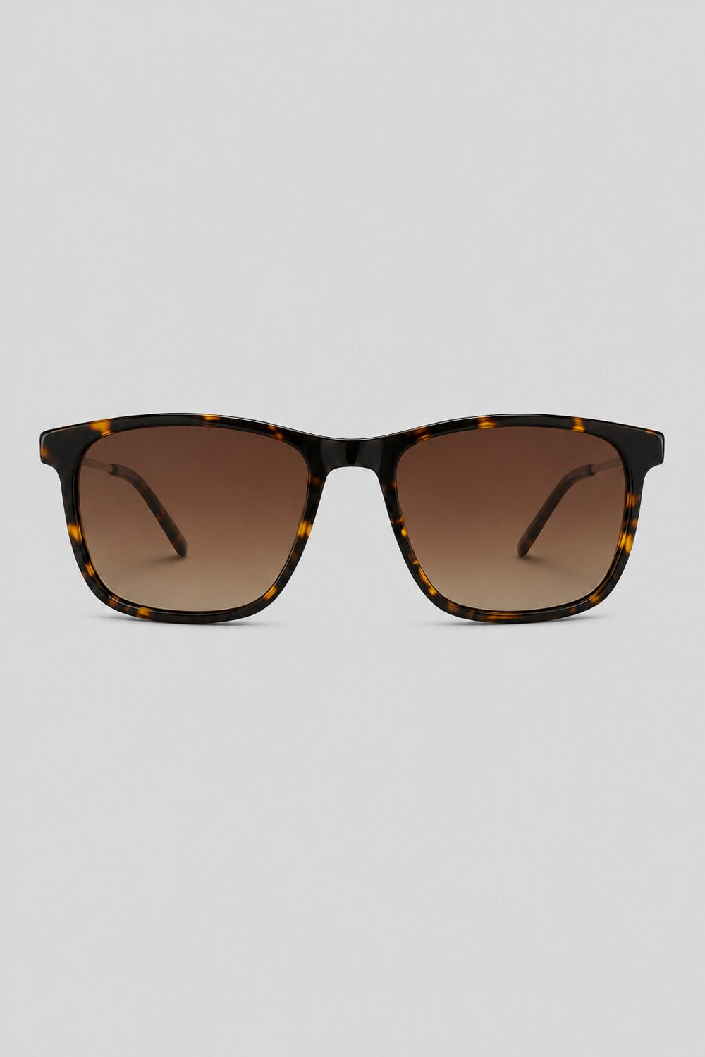 Olivier Marel Murren '50 tortoiseshell square sunglasses in acetate, front view