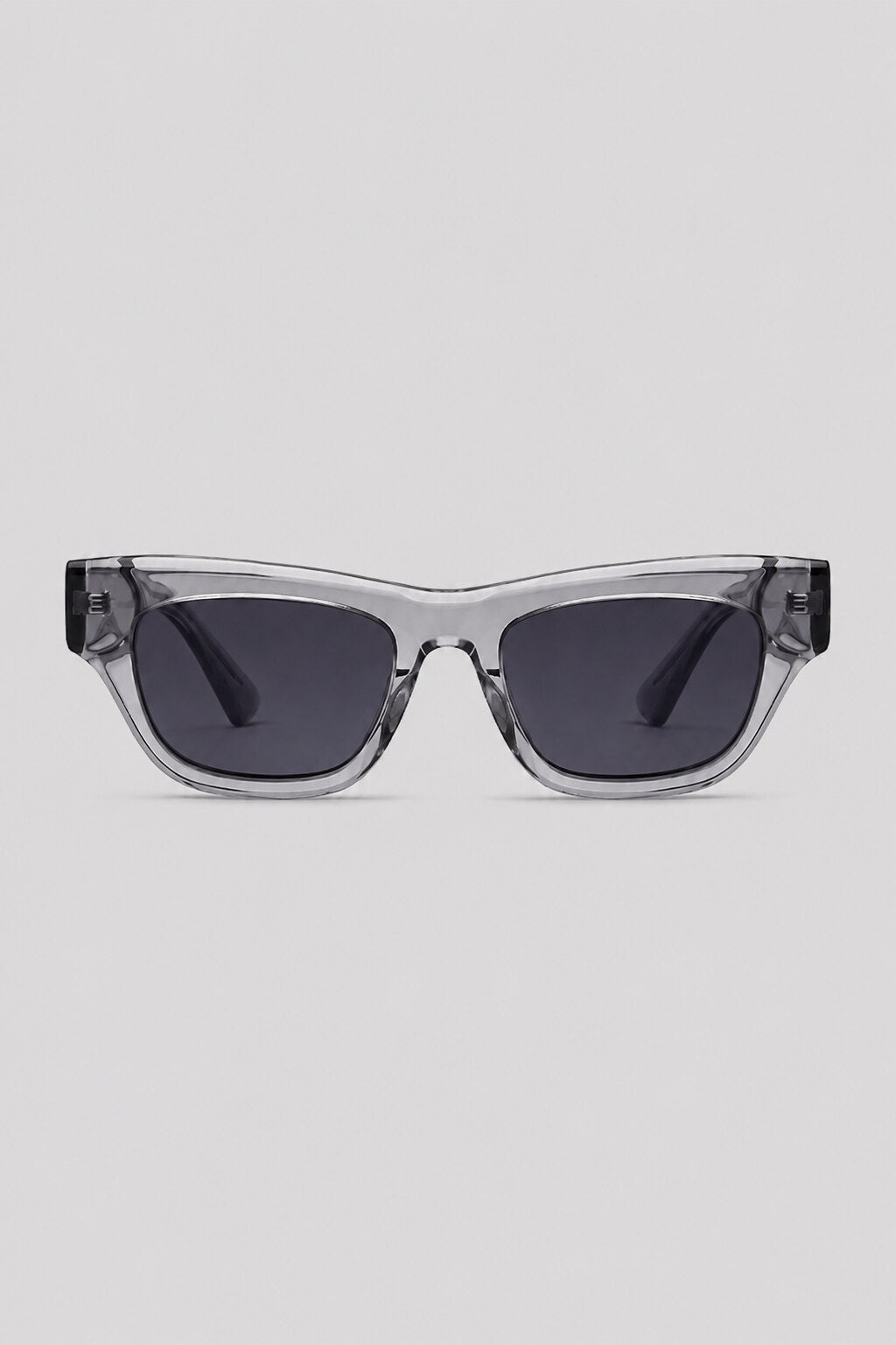 Olivier Marel Seefeld '64 gray polarized square sunglasses, side profile, men's fit