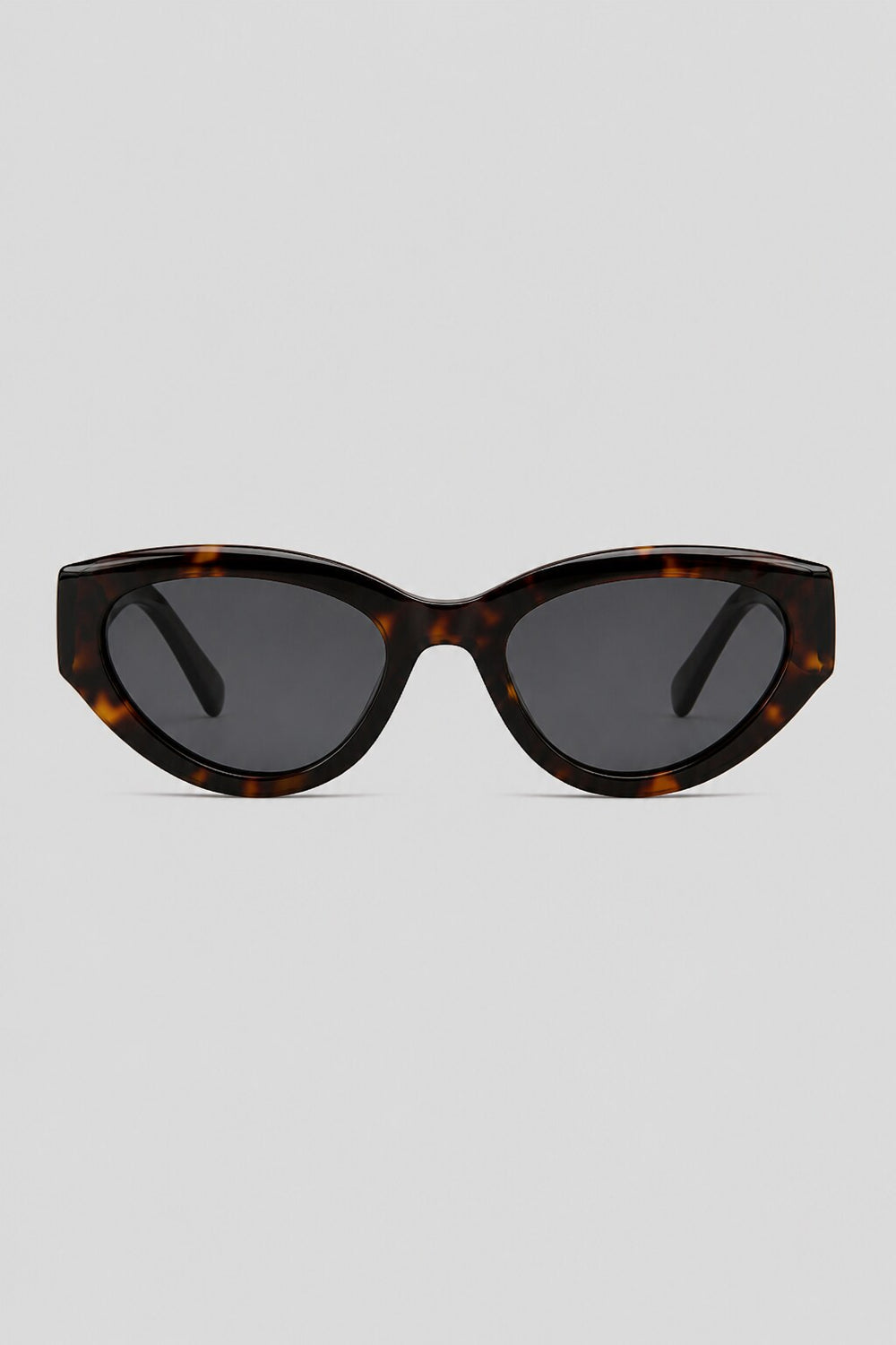Olivier Marel Sitges '74 black polarized cat-eye sunglasses, side profile, women's fit