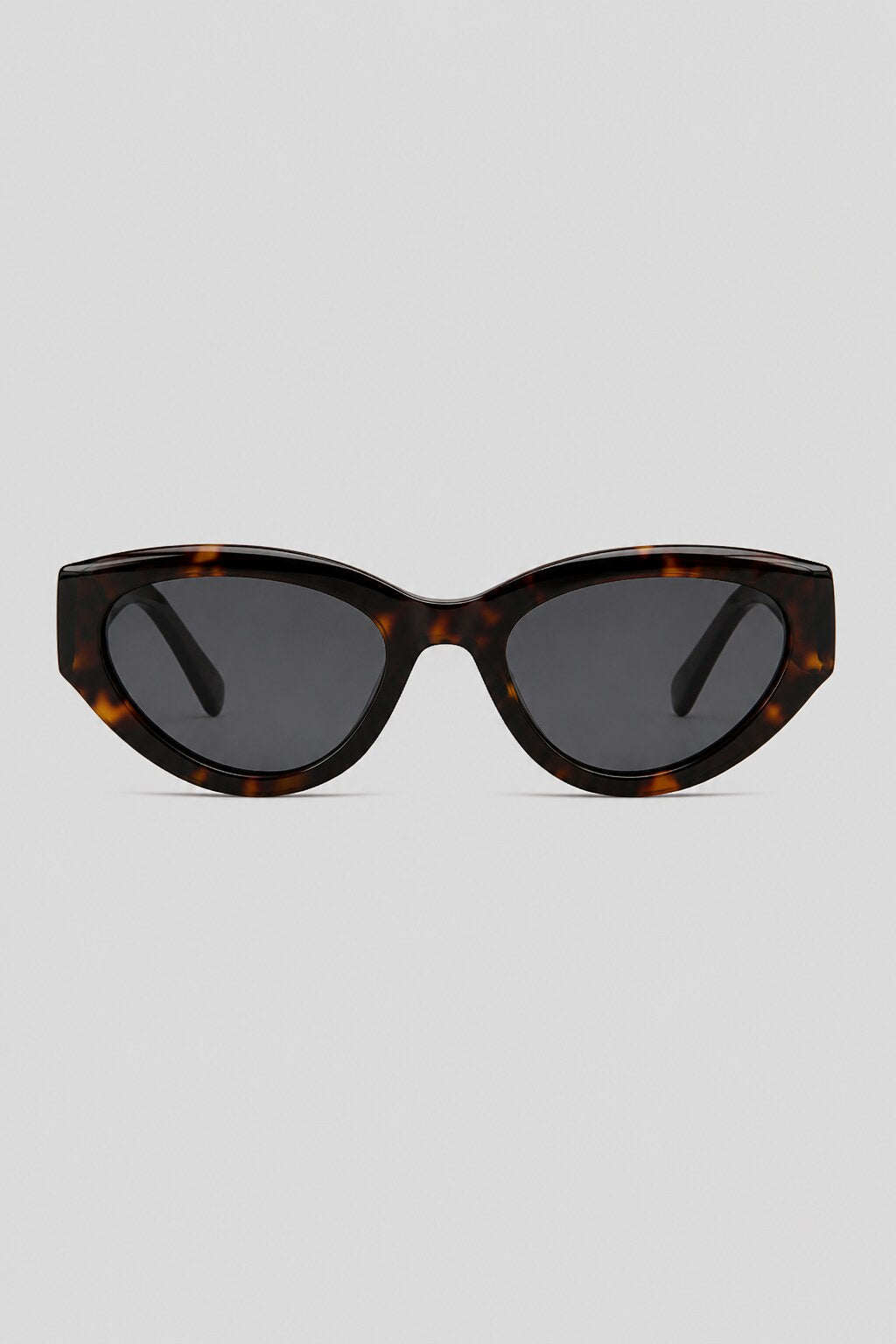 Olivier Marel Sitges '74 black polarized cat-eye sunglasses, side profile, women's fit