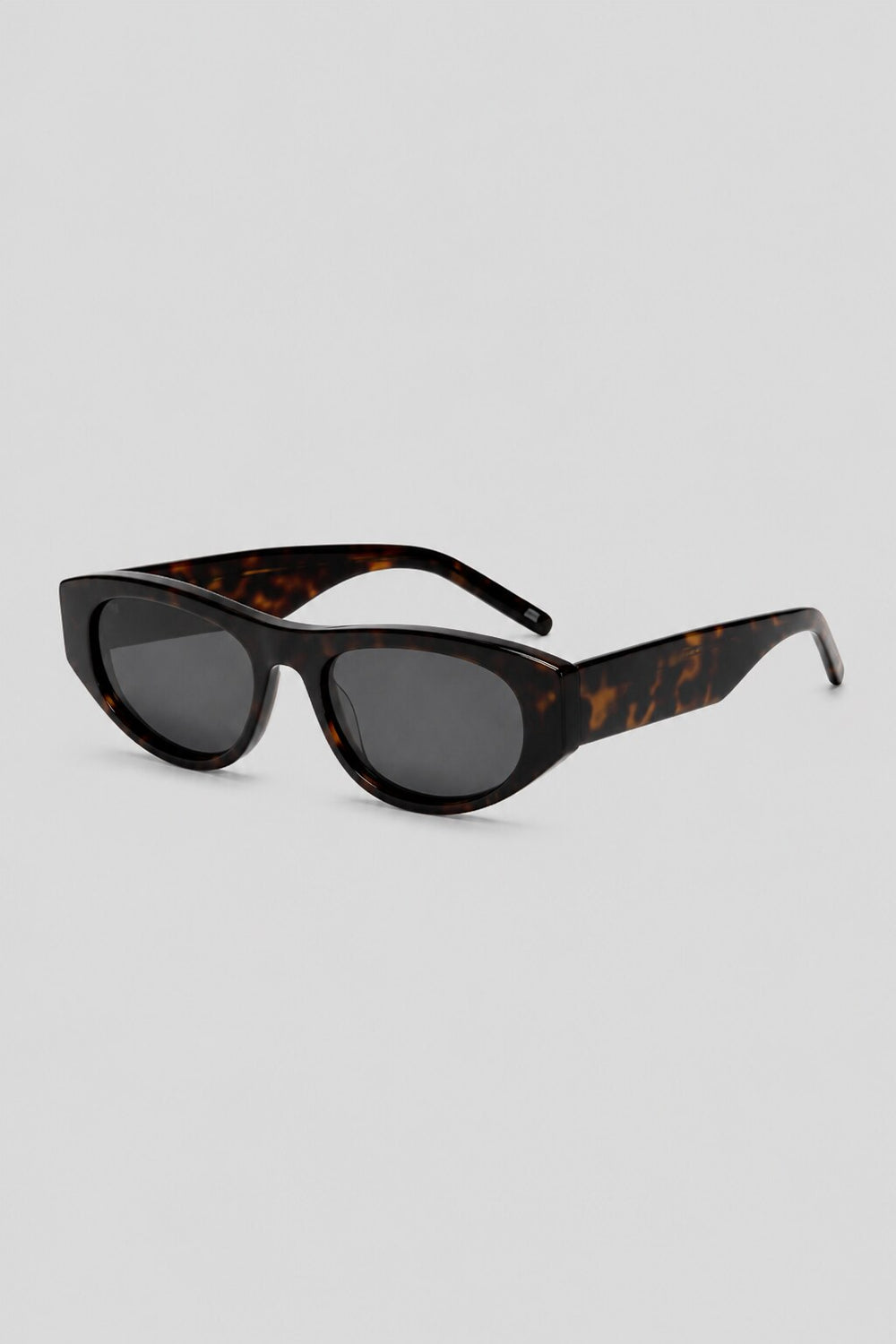 Olivier Marel Tignes '28 tortoiseshell polarized oval sunglasses in acetate, front view