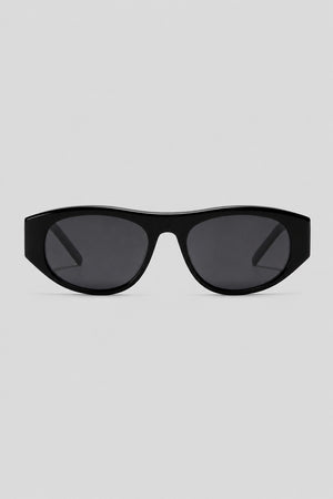 Olivier Marel Tignes '28 tortoiseshell polarized oval sunglasses, side profile, women's fit
