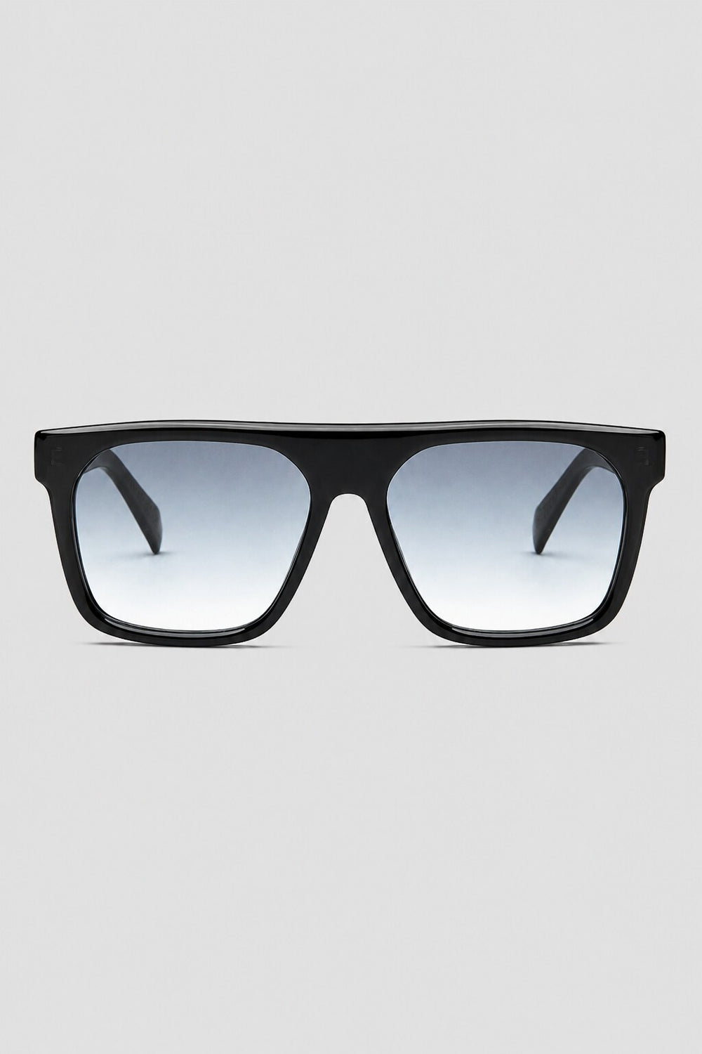 Olivier Marel Toulon '62 blue square sunglasses in acetate, front view