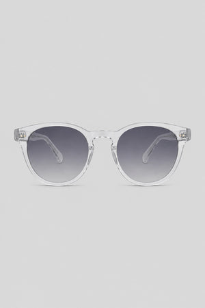 Olivier Marel Wengen '71 clear round sunglasses in acetate, front view